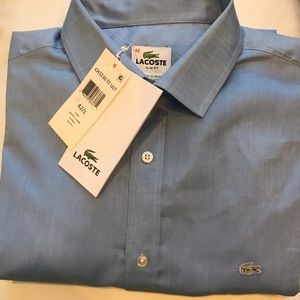 Lacoste men button down shirt